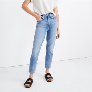 Madewell Sky Blue Straight Leg Jeans